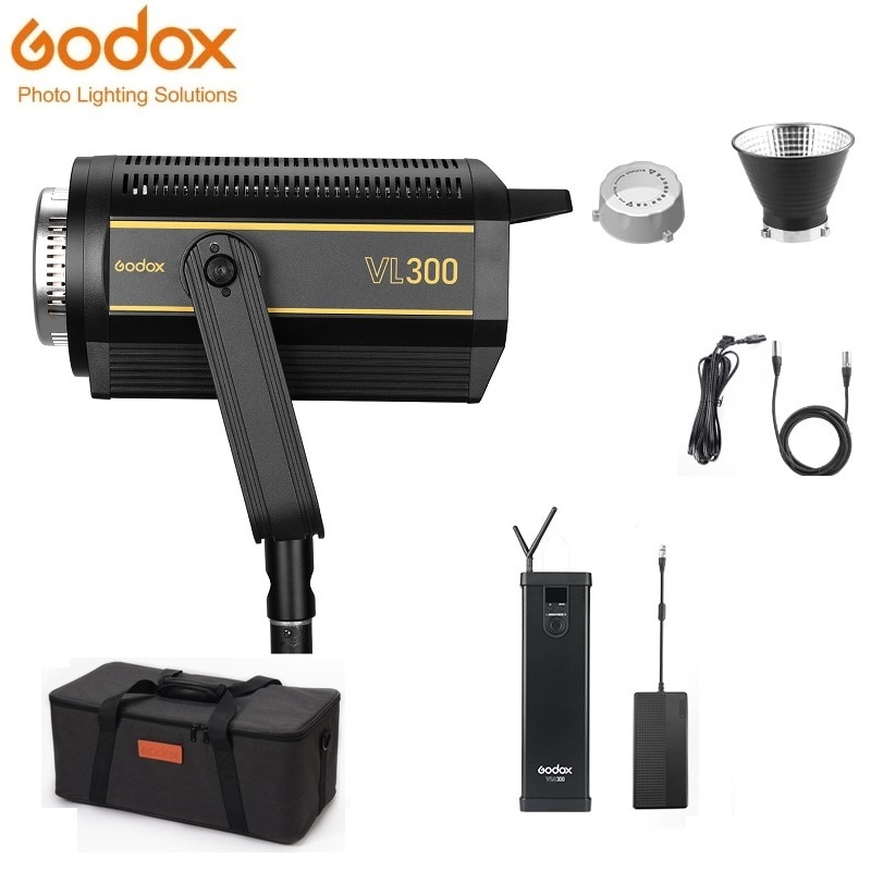 Godox VL300 COB  LED  Ʈ 300Ws 5600K ..
